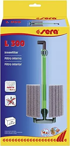 Filtre intérieur à mousse sera L 300 pour bac jusqu'à 300 l