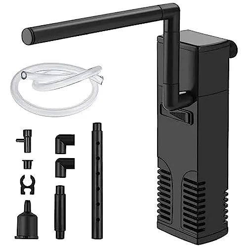 Filtre pompe interne GERUI 300 l/h pour aquarium de 60 l