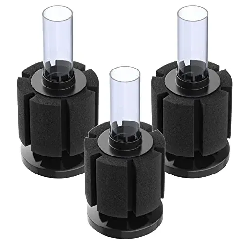 Lot de 3 filtres à éponge Pawfly pour nano aquarium jusqu'à 40 l