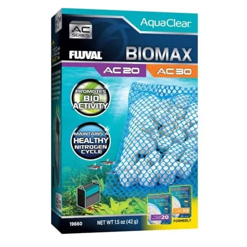 Fluval BIOMAX 19660 pour filtres AC20 et AC30
