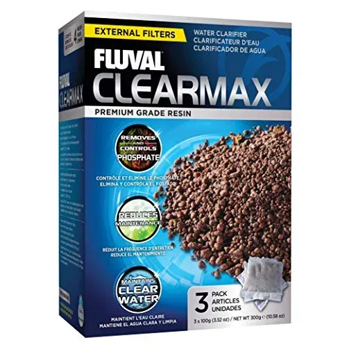 Fluval Clearmax A1348 : résine anti-phosphate pour aquarium 300 g