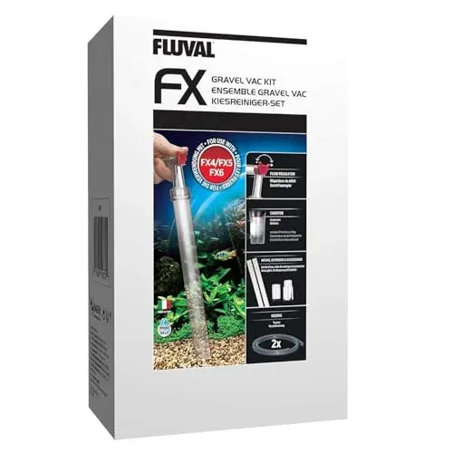 Fluval FX, kit de nettoyage de gravier avec pare-gravier
