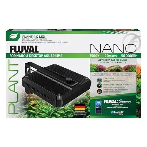 Rampe LED Fluval Nano Plant 4.0, 20 W pour nano aquarium planté