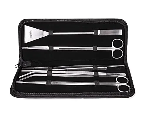 Garnelio kit d'aquascaping XXL en acier inoxydable
