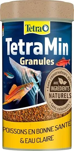 Granulés TetraMin pour poissons tropicaux 500 ml