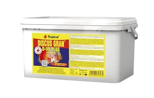 Granulés Tropical Discus D-50 Plus haute teneur en protéines