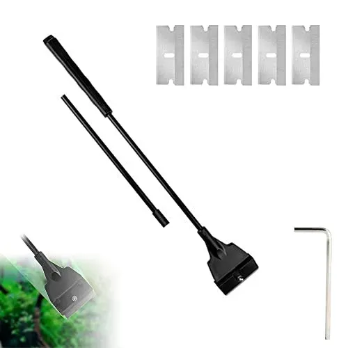 Grattoir à algues Kiuiom à tige amovible et 5 lames