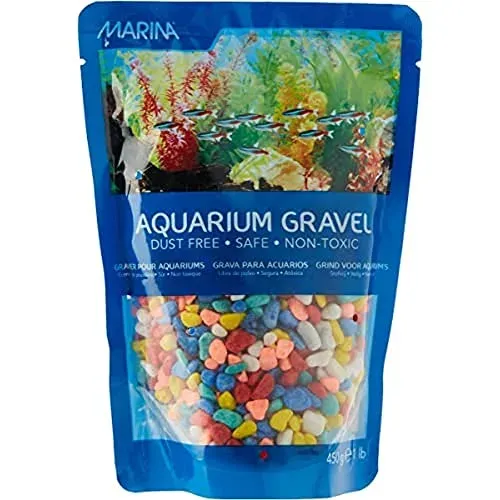 Gravier décoratif multicolore Marina, sachet de 450 g