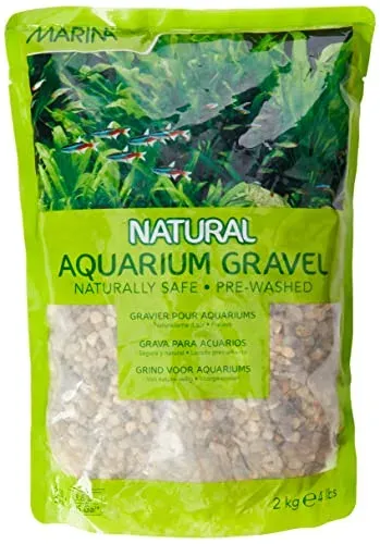 Gravier décoratif Marina gris naturel 2 à 4 mm