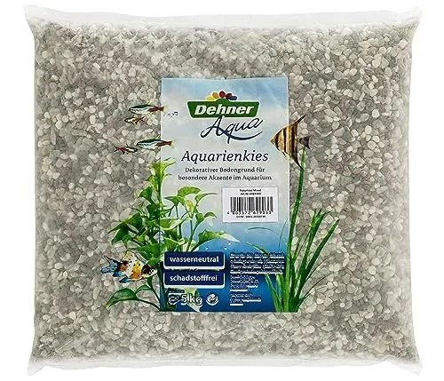 Gravier Dehner Aqua multicolore 4-6 mm, sac de 5 kg