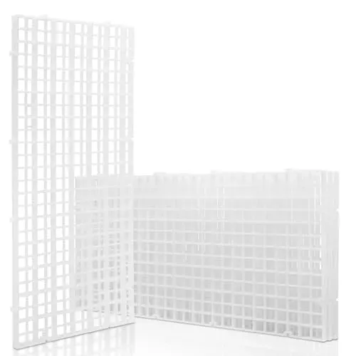 Grilles séparateurs LINLAN L043, lot de 4 de 15x30 cm