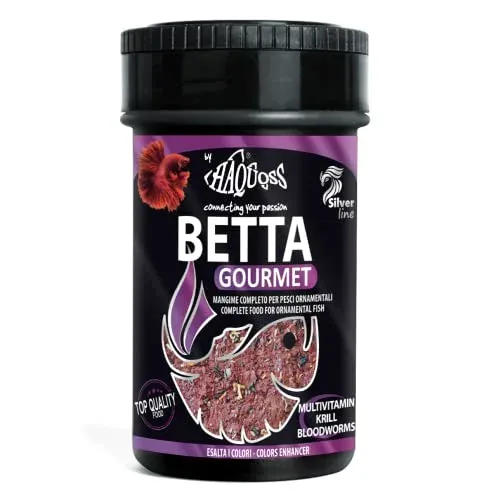 Haquoss Betta Gourmet, nourriture naturelle pour jeunes bettas