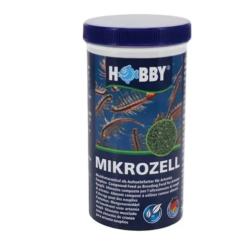 Hobby Mikrozell, aliment poudre pour nauplies d'artémia 240 ml