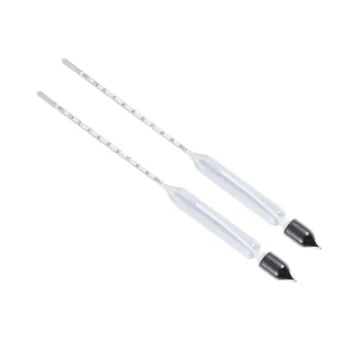 Hydromètre en verre GATHINESS, lot de 2 pour eau de mer