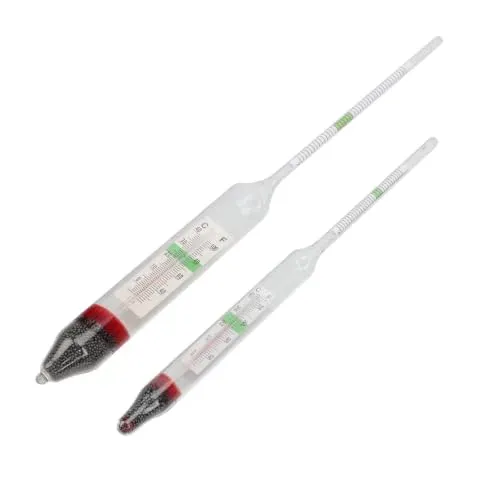 Hydromètre en verre GATHINESS avec thermomètre intégré