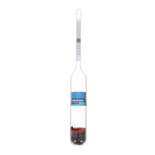 Hydromètre en verre ifundom pour salinité et densité d'aquarium