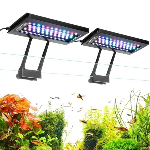 hygger Dual Channel 24 W pour aquarium de 75 à 115 l