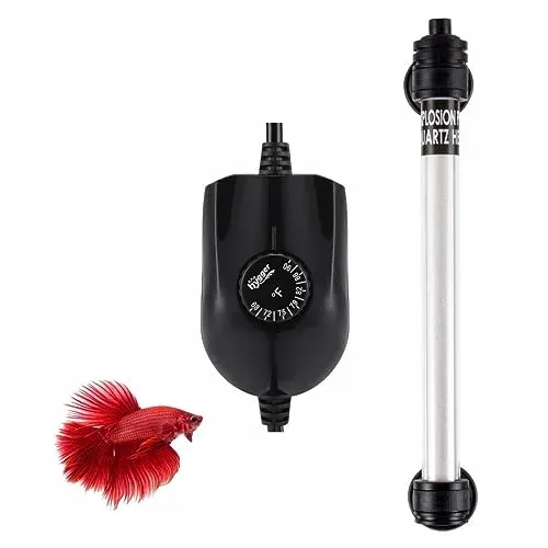 Hygger mini chauffage Betta 50 W submersible