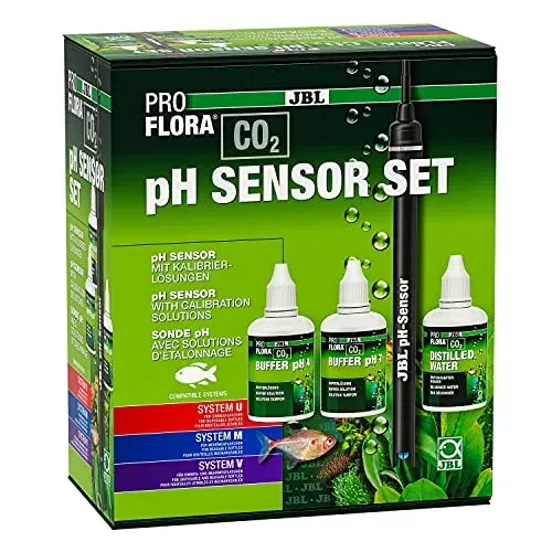 Sonde pH JBL ProFlora CO2 pH Sensor Set avec liquide d'étalonnage