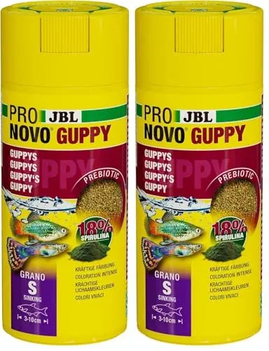 JBL PRONOVO Guppy Grano Click 250 ml lot de 2