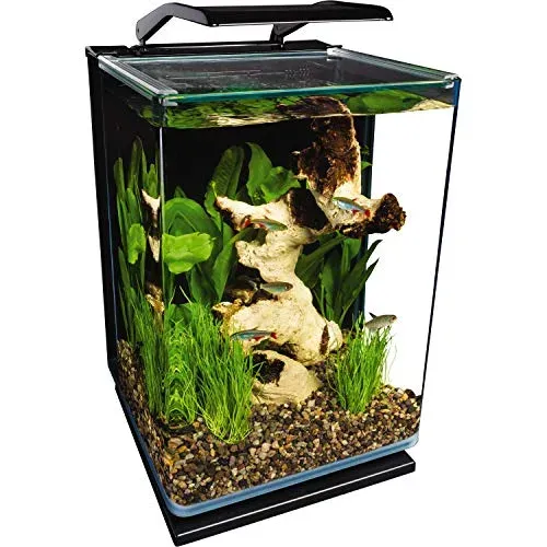 Kit aquarium LED MarineLand Portrait 18 l avec filtration cachée