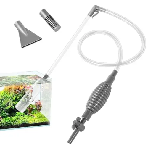 Kit aspirateur Hshenjhu 3 en 1 pour aquarium, longueur 1,7 m