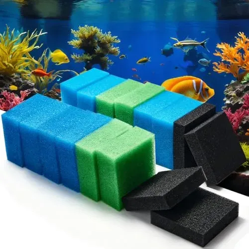 Kit de 16 éponges filtrantes Eborrkee pour Juwel Bioflow 3.0 M