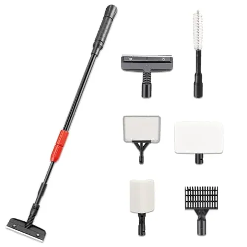 Kit de nettoyage d'aquarium 6 en 1 Boxtech