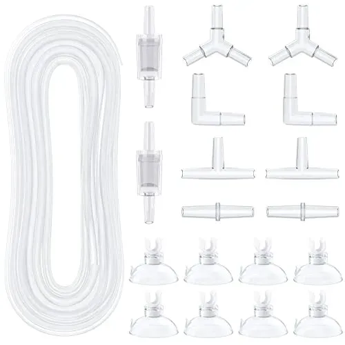 Kit tuyau et accessoires Pawfly pour pompe à air aquarium