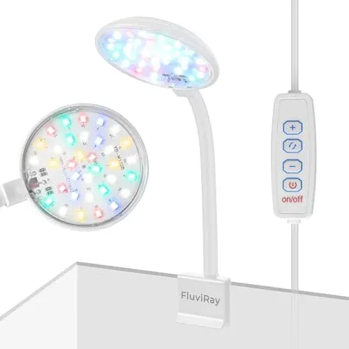 Lampe FluviRay Mini 7 W à clipser pour nano aquarium