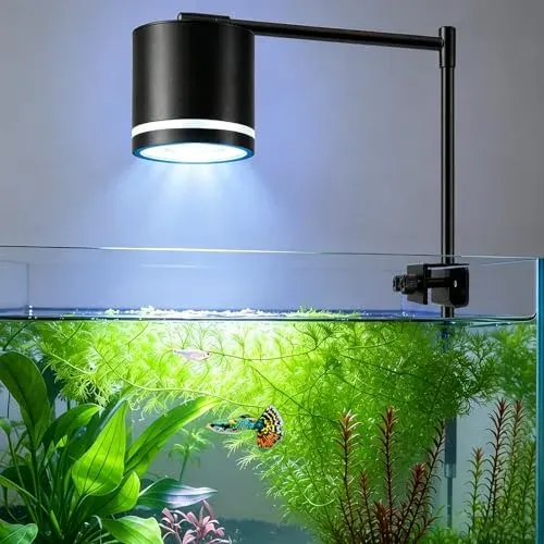 Lampe à pince PYPABL RD6 LED pour aquarium de 30 à 55 cm