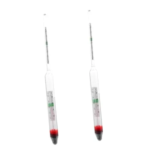 Lot de 2 hydromètres flottants Yardwe pour eau de mer