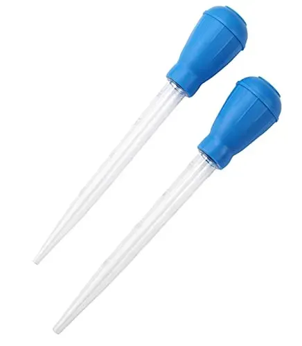 Lot de 2 pipettes ACEONE 30 ml pour aquarium et corail