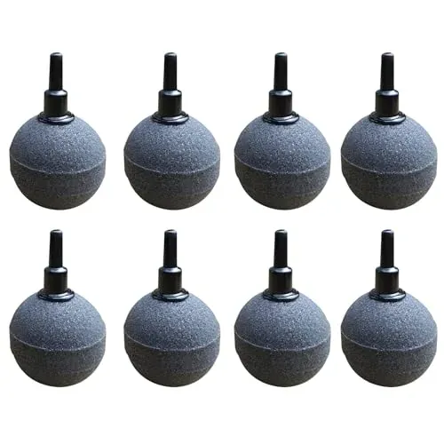 Lot de 8 diffuseurs d'air Eterspr pour aquarium et bassin
