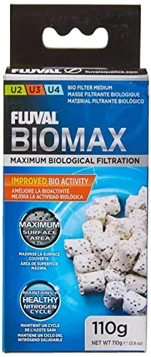 Masse filtrante Fluval Biomax pour filtres U2, U3 et U4 (110 g)