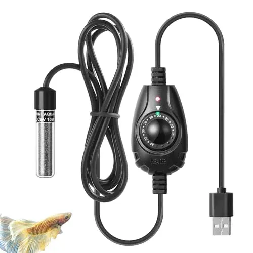 Mini chauffage USB PYPABL 10 W pour nano aquarium 1 à 10 l