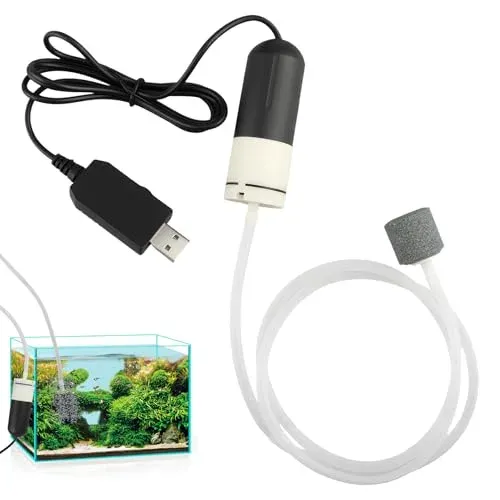 Mini pompe à air USB Synkris 1 W pour petit bac ou bac d'isolement