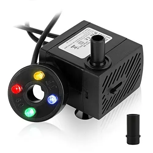 Mini pompe à eau Forever Speed 5 W avec LED, débit 350 l/h