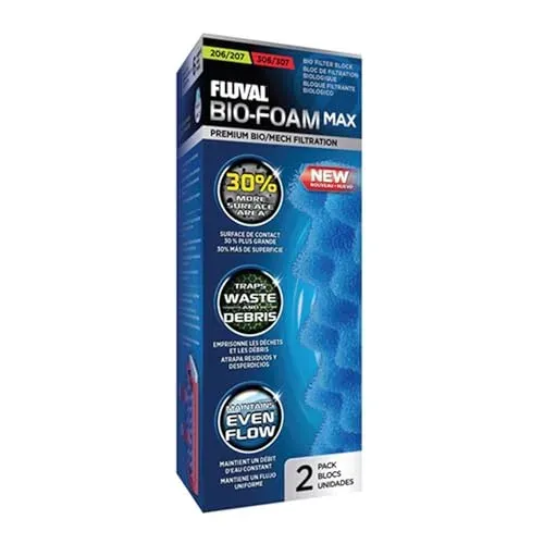 Mousse Bio Foam Max Fluval pour filtres 207 et 307