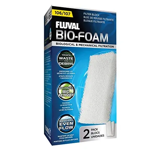 Mousse filtrante Fluval Bio pour filtres 104, 105, 106, 107