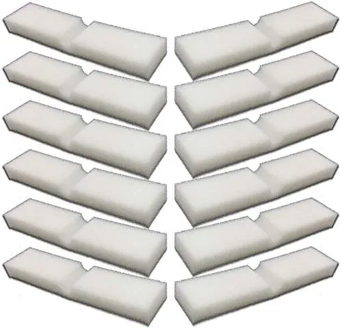 Lot de 12 mousses filtrantes Zanyzap pour Fluval FX5