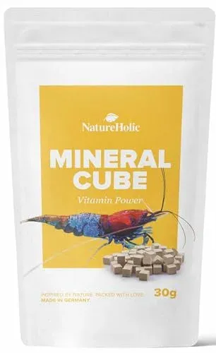 NatureHolic MineralCube Vitamine Power pour crevettes et escargots