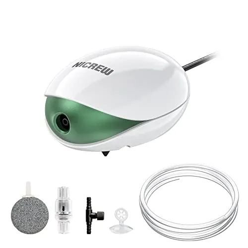 NICREW UFO UX3 bulleur pour aquarium jusqu'à 150 l