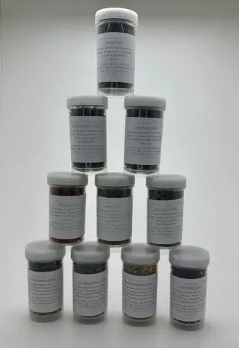 Nourriture crevettes Catappa-Leaves, lot de 10 variétés