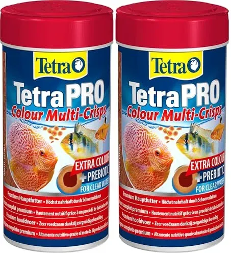 Nourriture Tetra Pro Colour Crisps pour poissons tropicaux (lot de 2)
