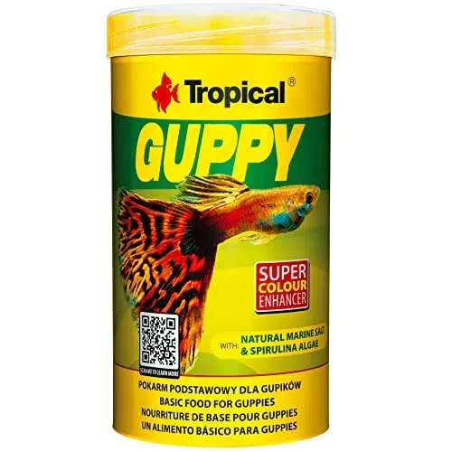 Nourriture Tropical Guppy pour poissons vivipares