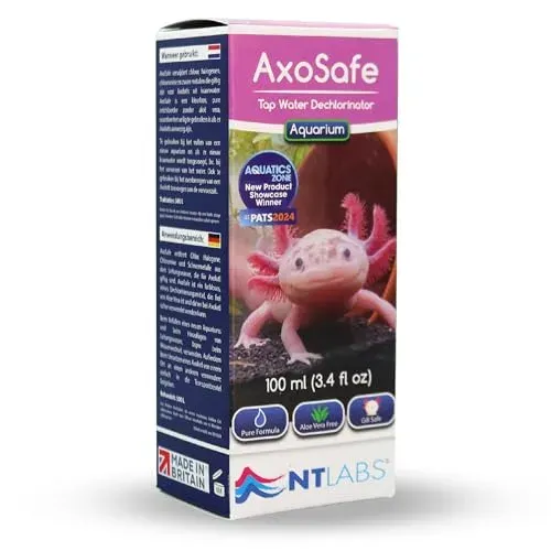 NT Labs AxoSafe, conditionneur d'eau pour aquarium à axolotl, 100 ml