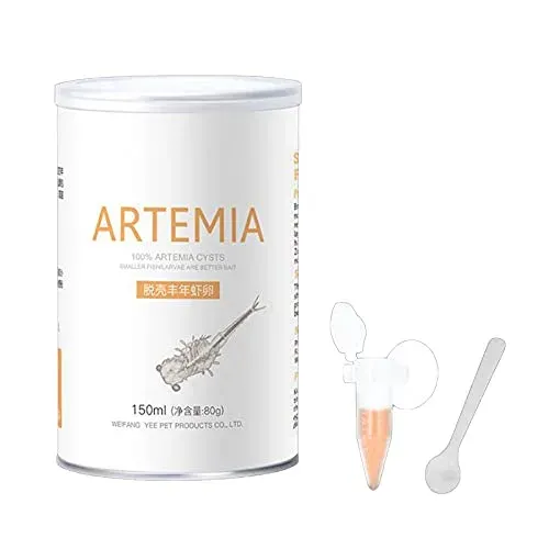 Œufs d'artémie décortiqués Ranuw pour poissons, 150 ml