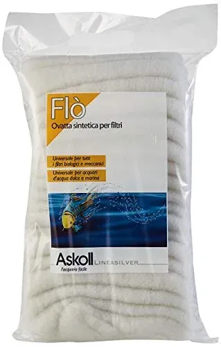 Ouate synthétique Askoll 280191 pour filtre d'aquarium