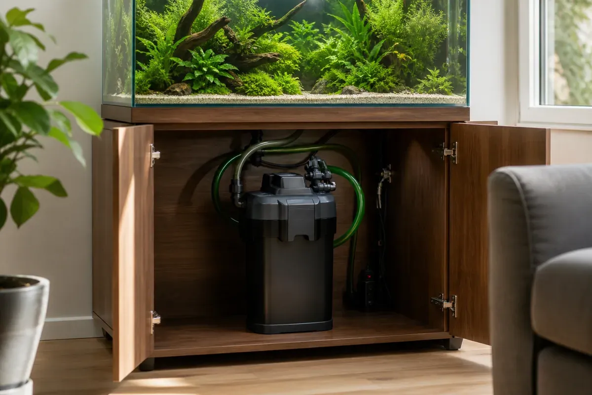 Quel filtre pour 60, 100, 200 et 300 litres : débit, interne ou externe
